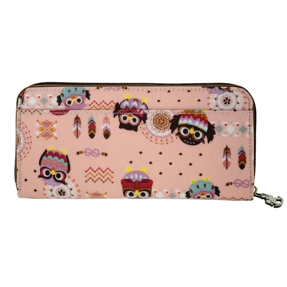 Waterproof Owl Long Wallet Fits Phone & Bills - Picture 3 of 14